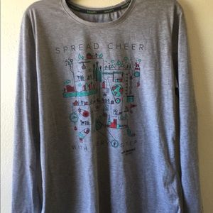 brooks running holiday shirt